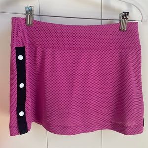 Small Lucky in Love mesh tennis skirt / Skort